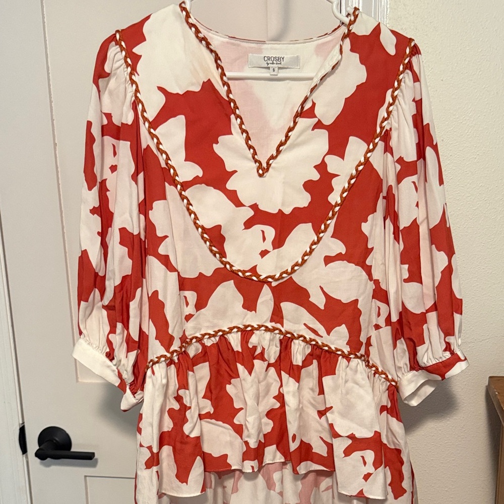 CROSBY by Mollie Burch Floral Blouse